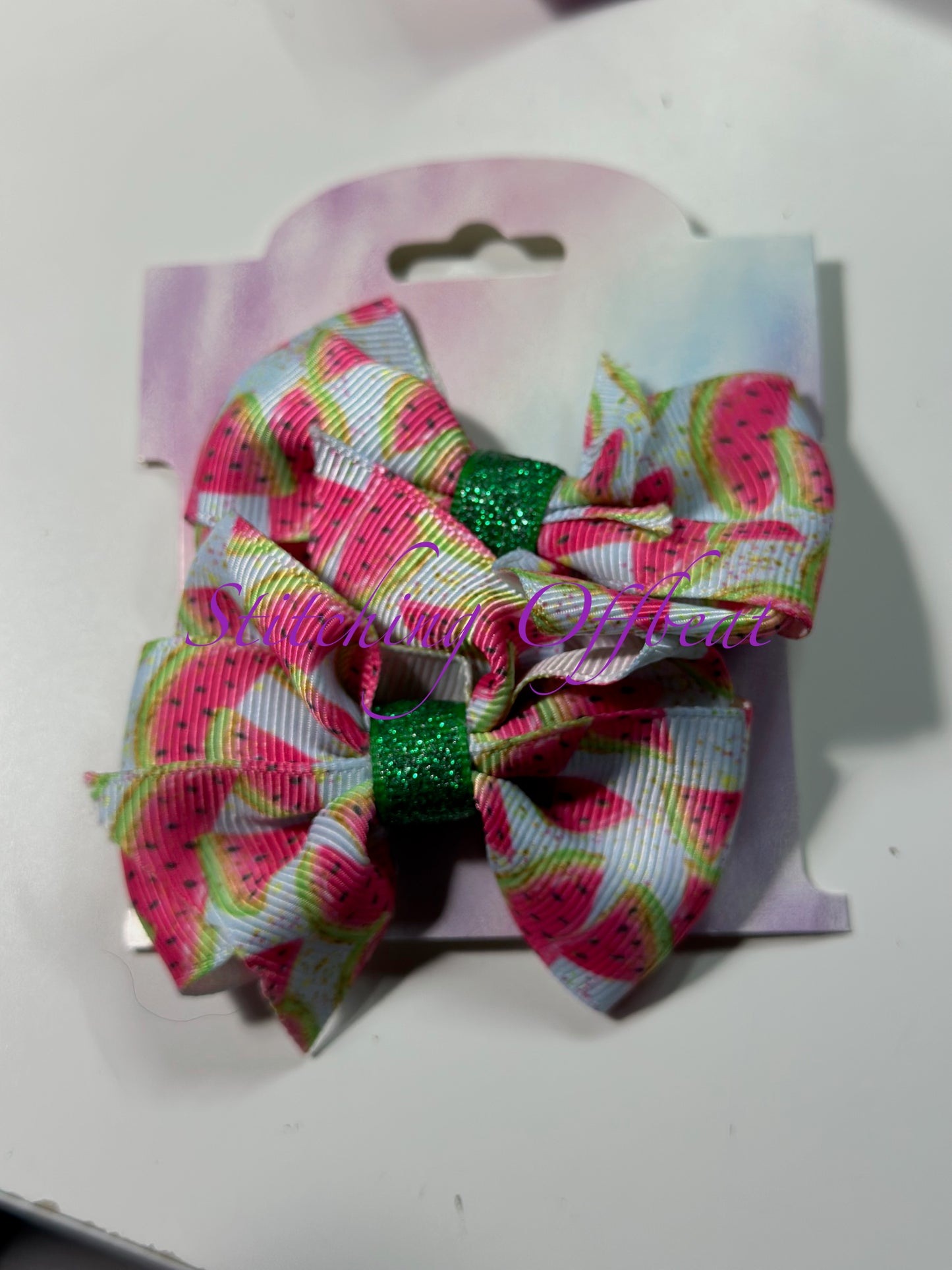 Food Hair Bows