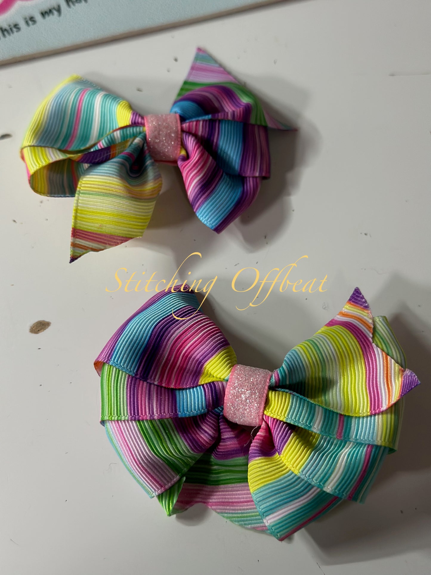 Solids, Stars and Stripes Hair bows