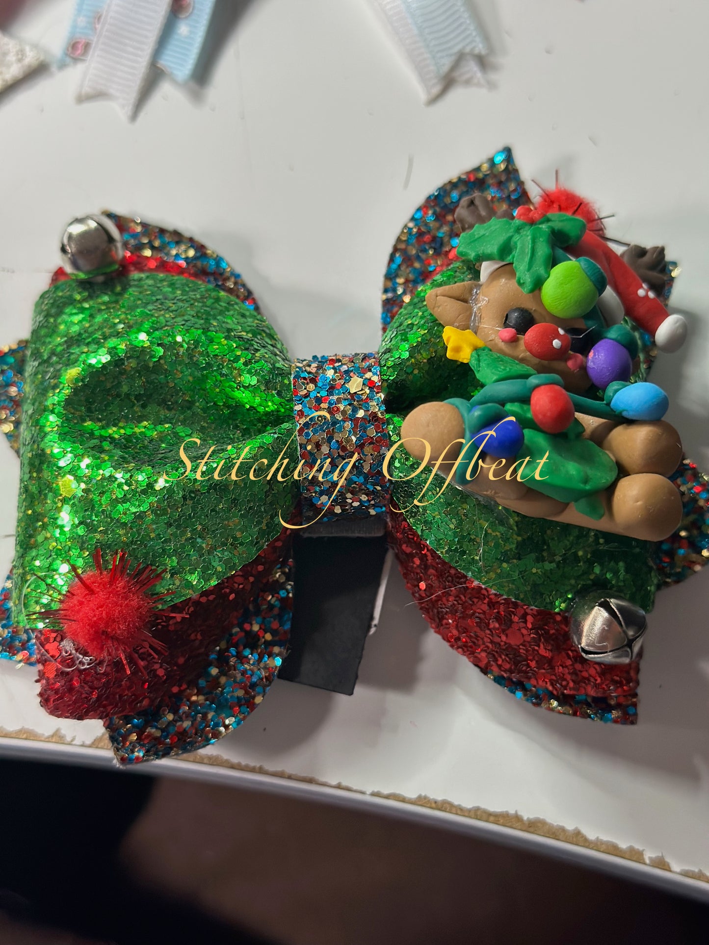 Christmas & Holiday Hair Bows