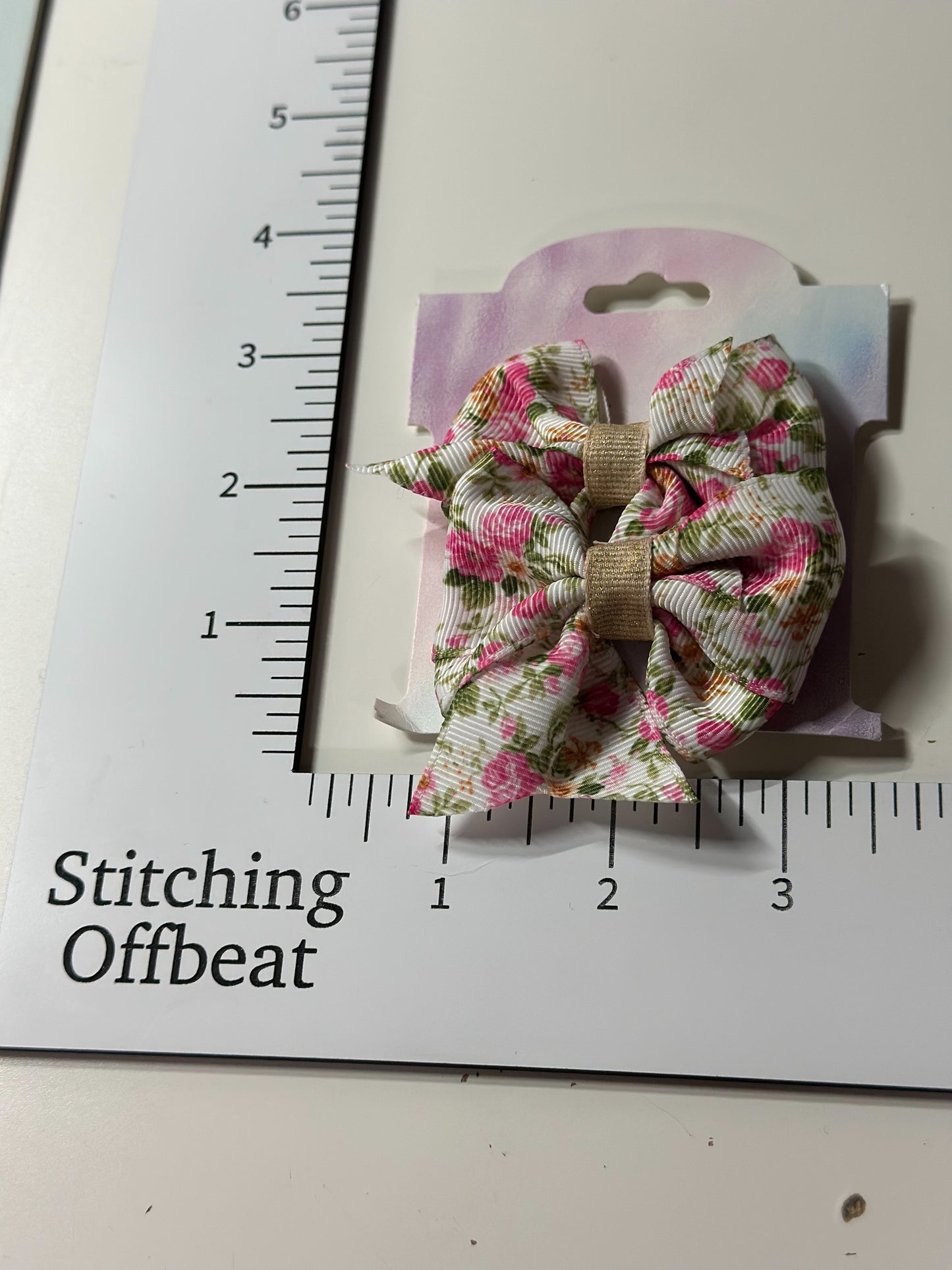 Floral Hair Bows
