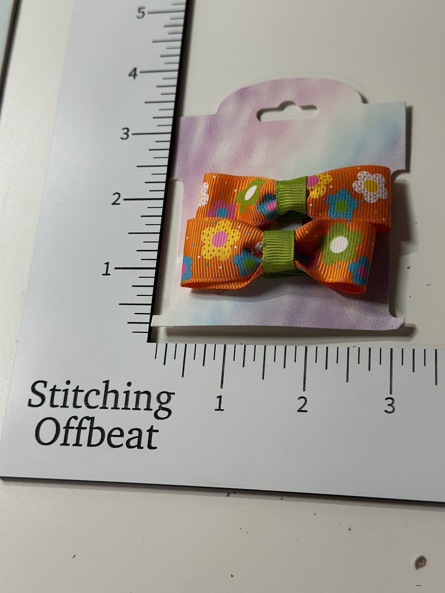 Floral Hair Bows