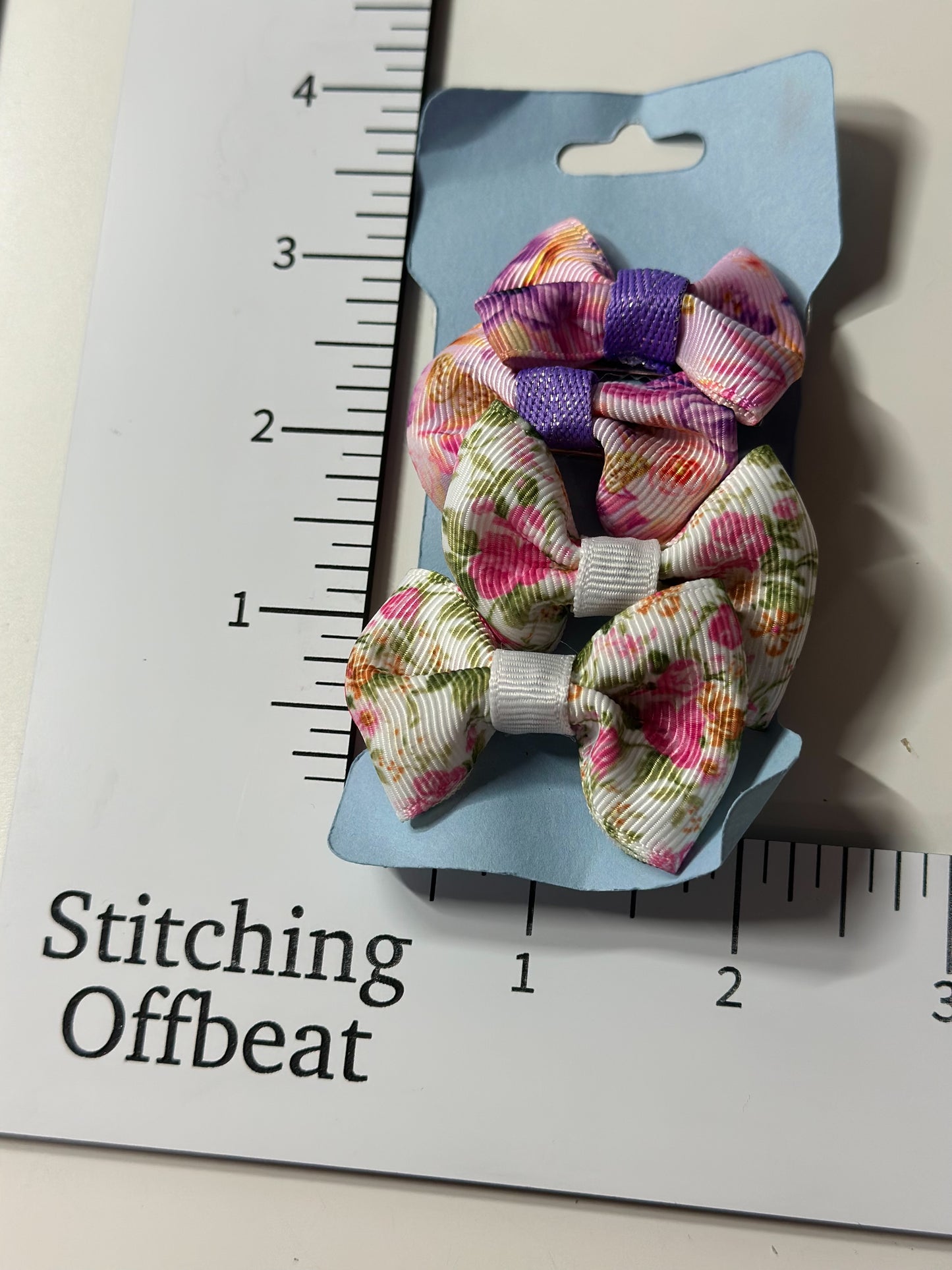 Floral Hair Bows