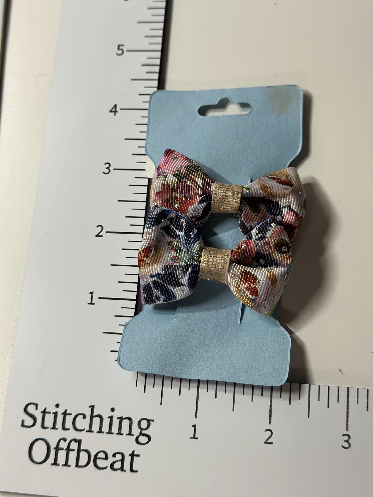 Floral Hair Bows