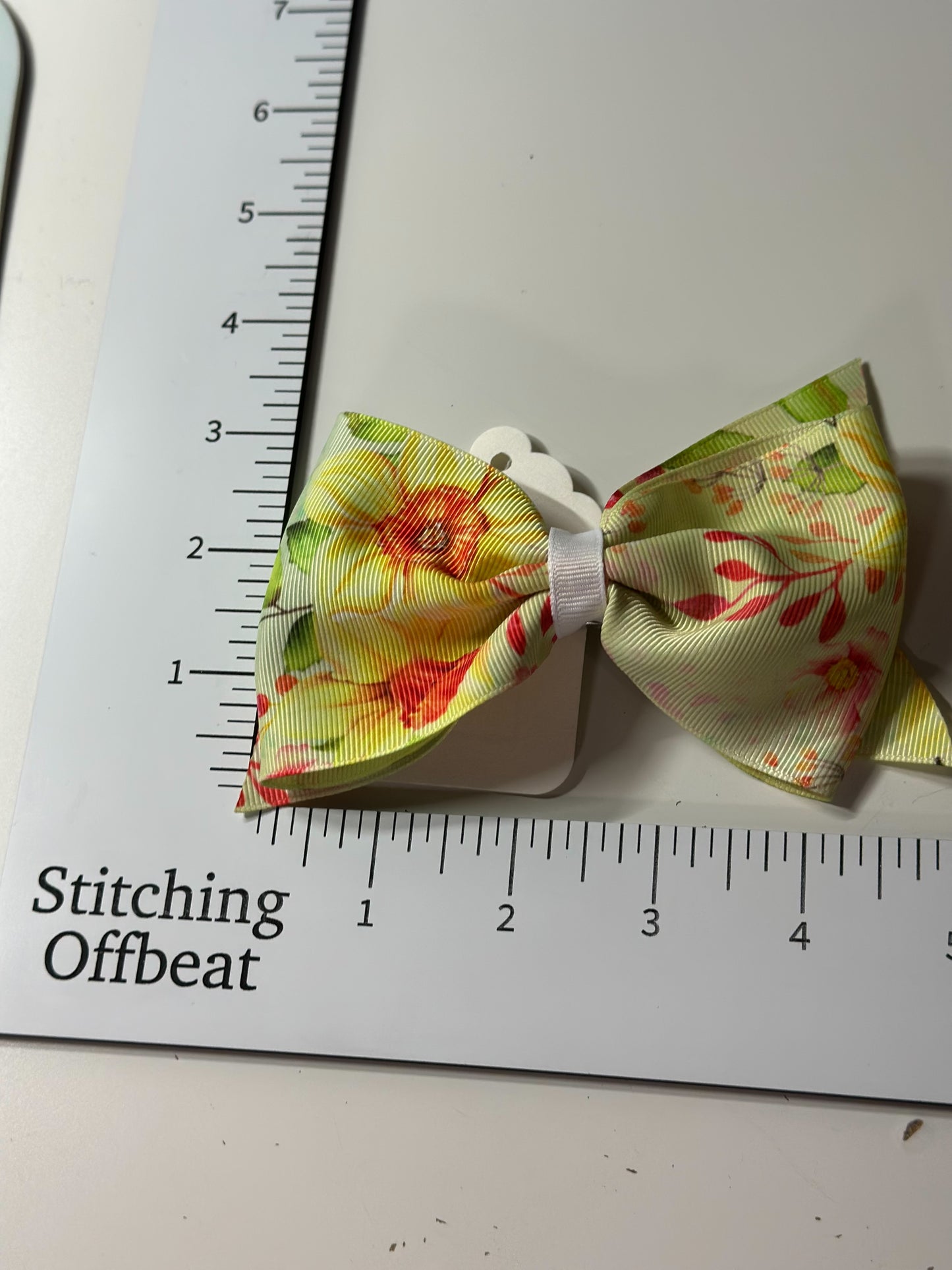 Floral Hair Bows