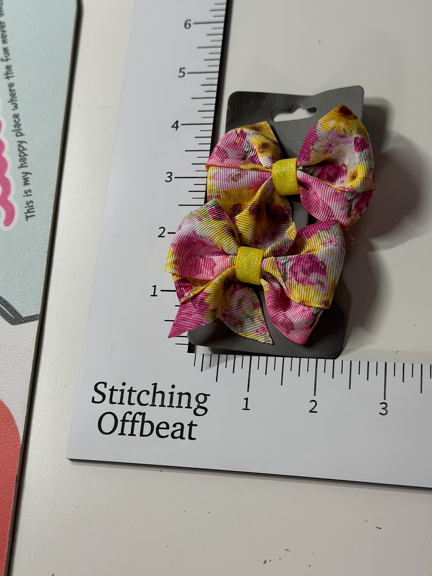 Floral Hair Bows