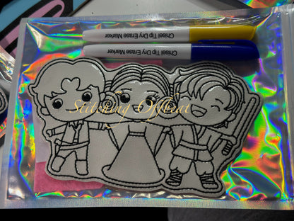 Dry Erase Coloring Single Kits