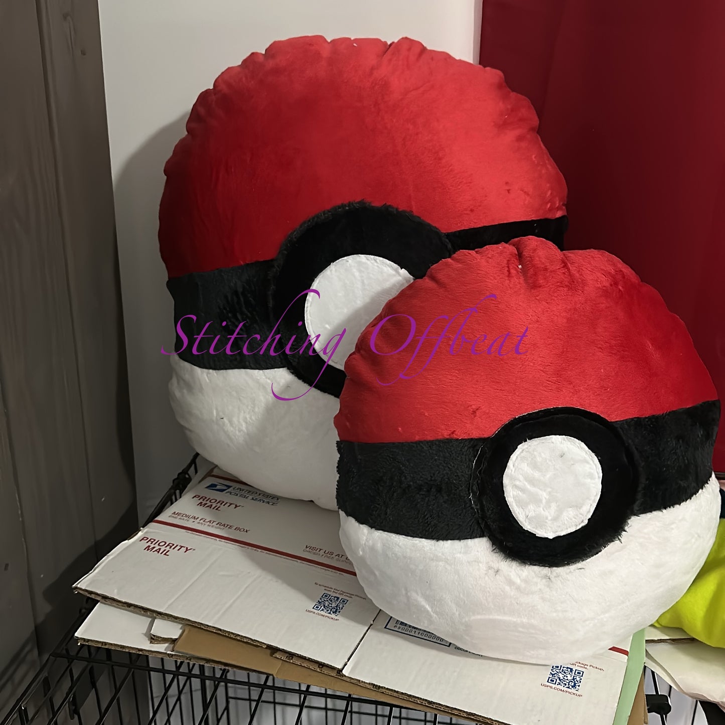 pokeball pillow